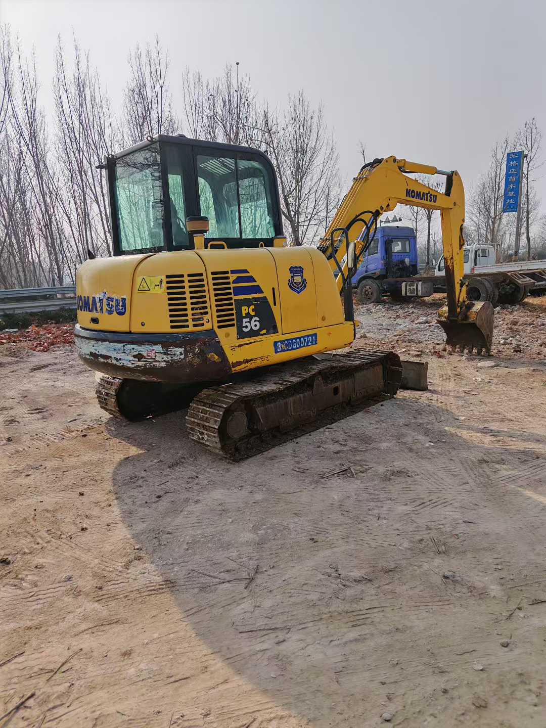 Used Komatsu PC56-7 Excavator 2019 Model / 3
