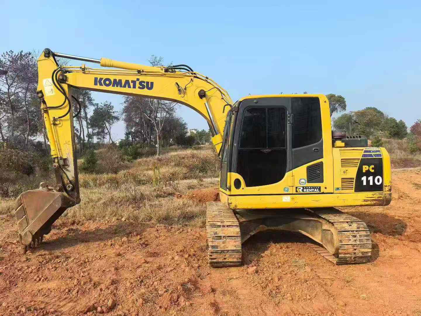 Used Komatsu PC110-7 Excavator 2017 Model