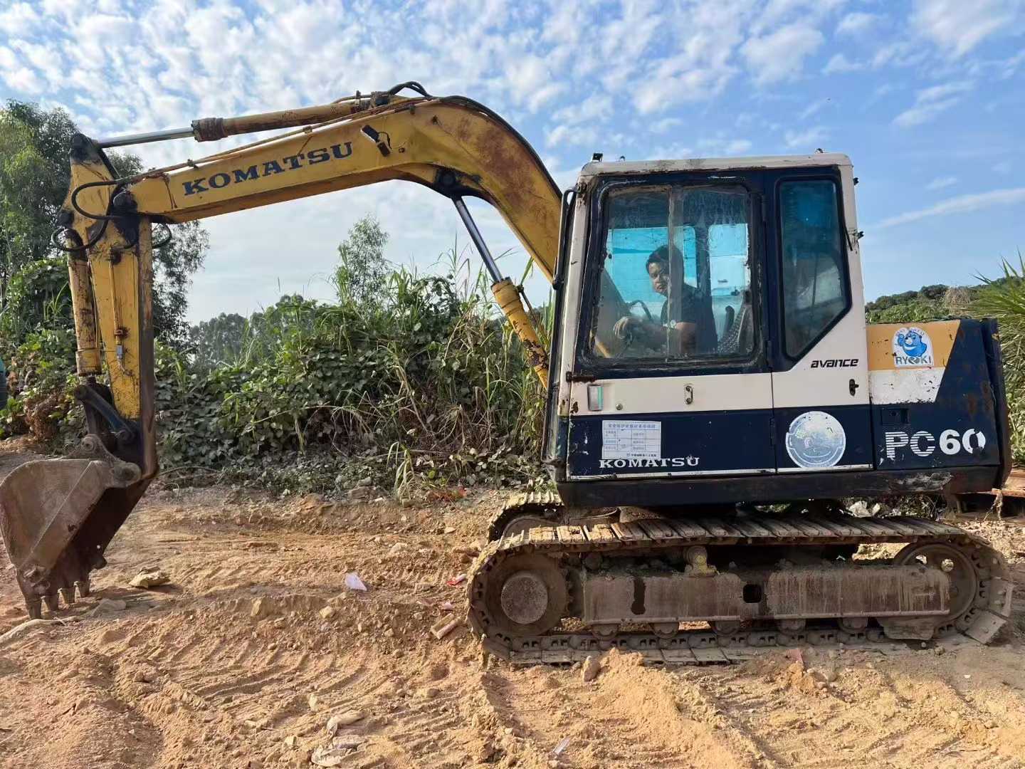 Used Komatsu PC60-6 Excavator 2016 Model