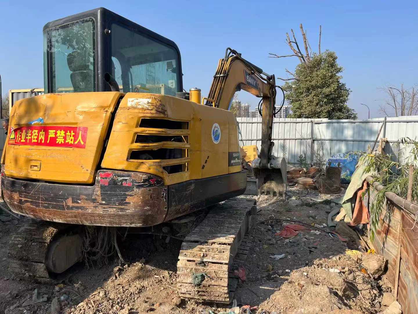 Used Sany SY55 Excavator 2020 Model / 4