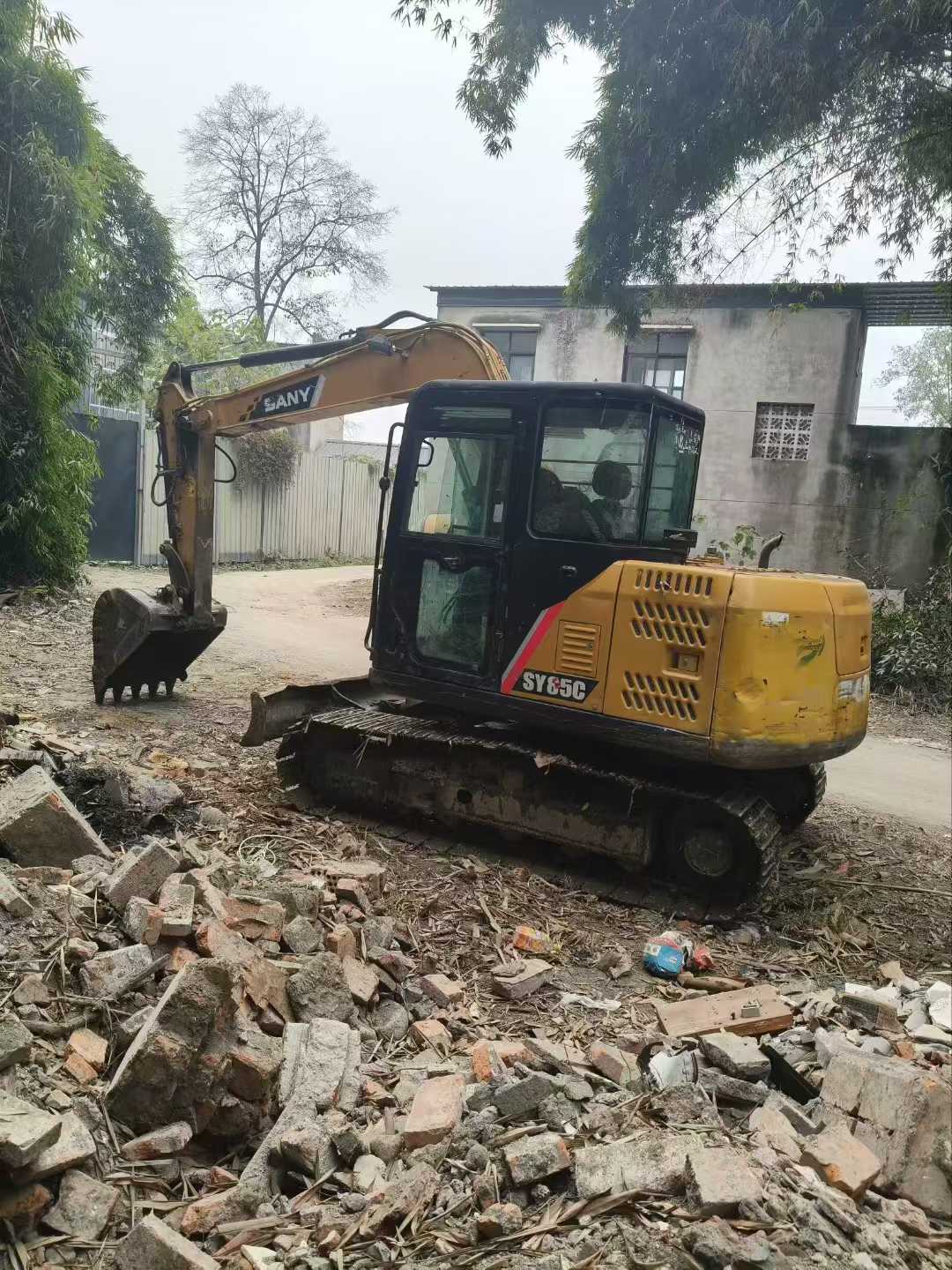 Used Sany SY75 Excavator 2016 Model