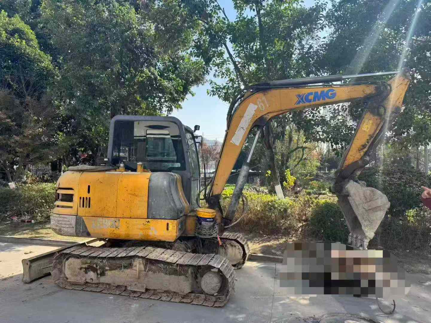 Used XCMG XE55U Excavator 2017 Model