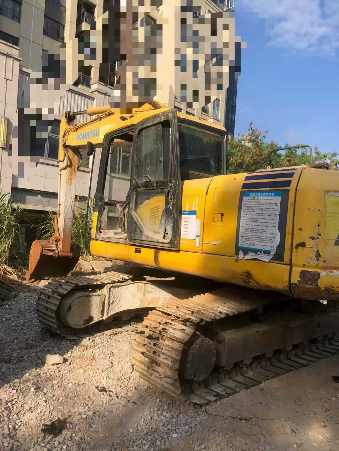 Used Komatsu PW200-7 Excavator 2016 Model