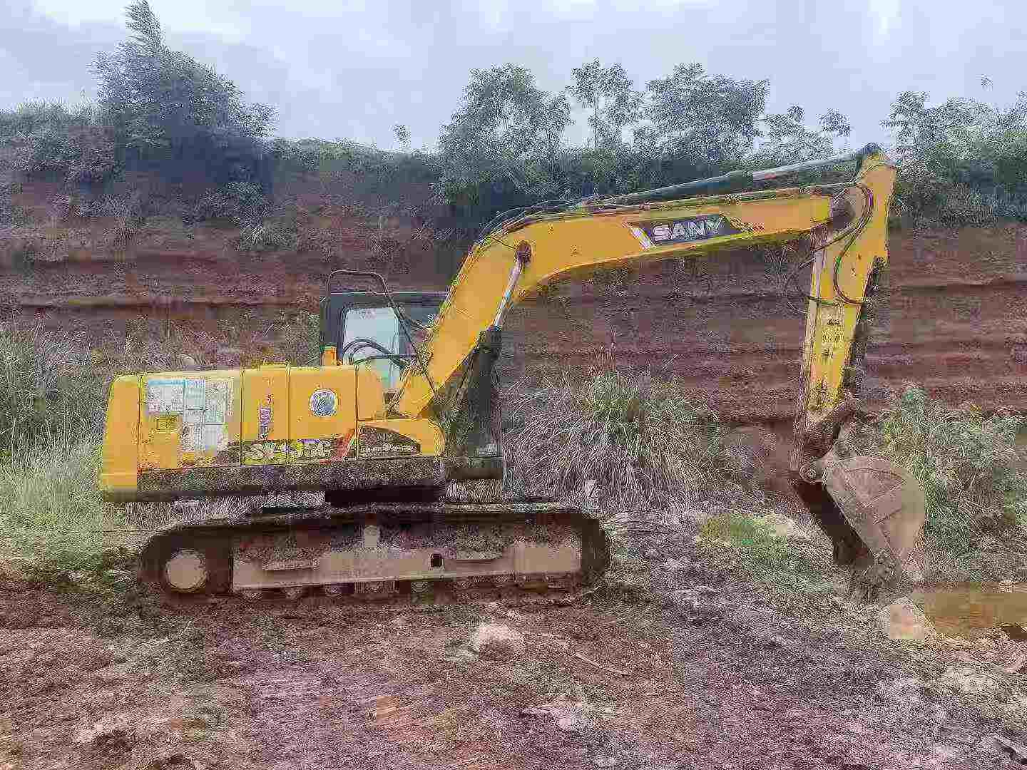 Used Sany SY135 Excavator 2016 Model