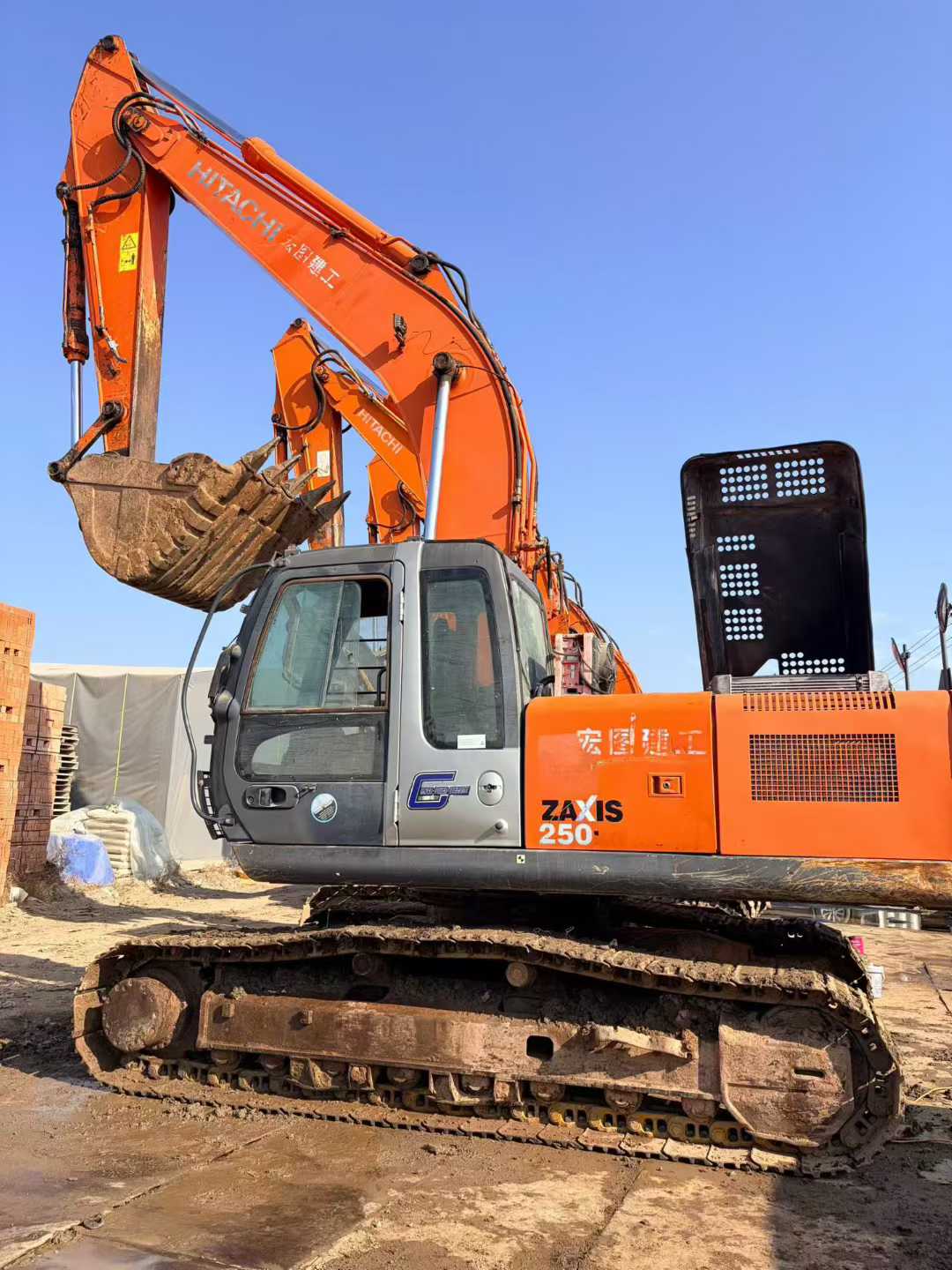 Used Hitachi ZW250 Excavator 2014 Model