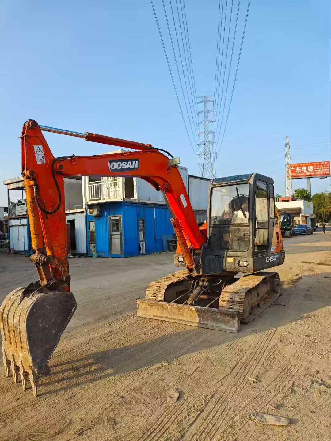 Used Doosan DH55 Excavator 2015 Model / 2