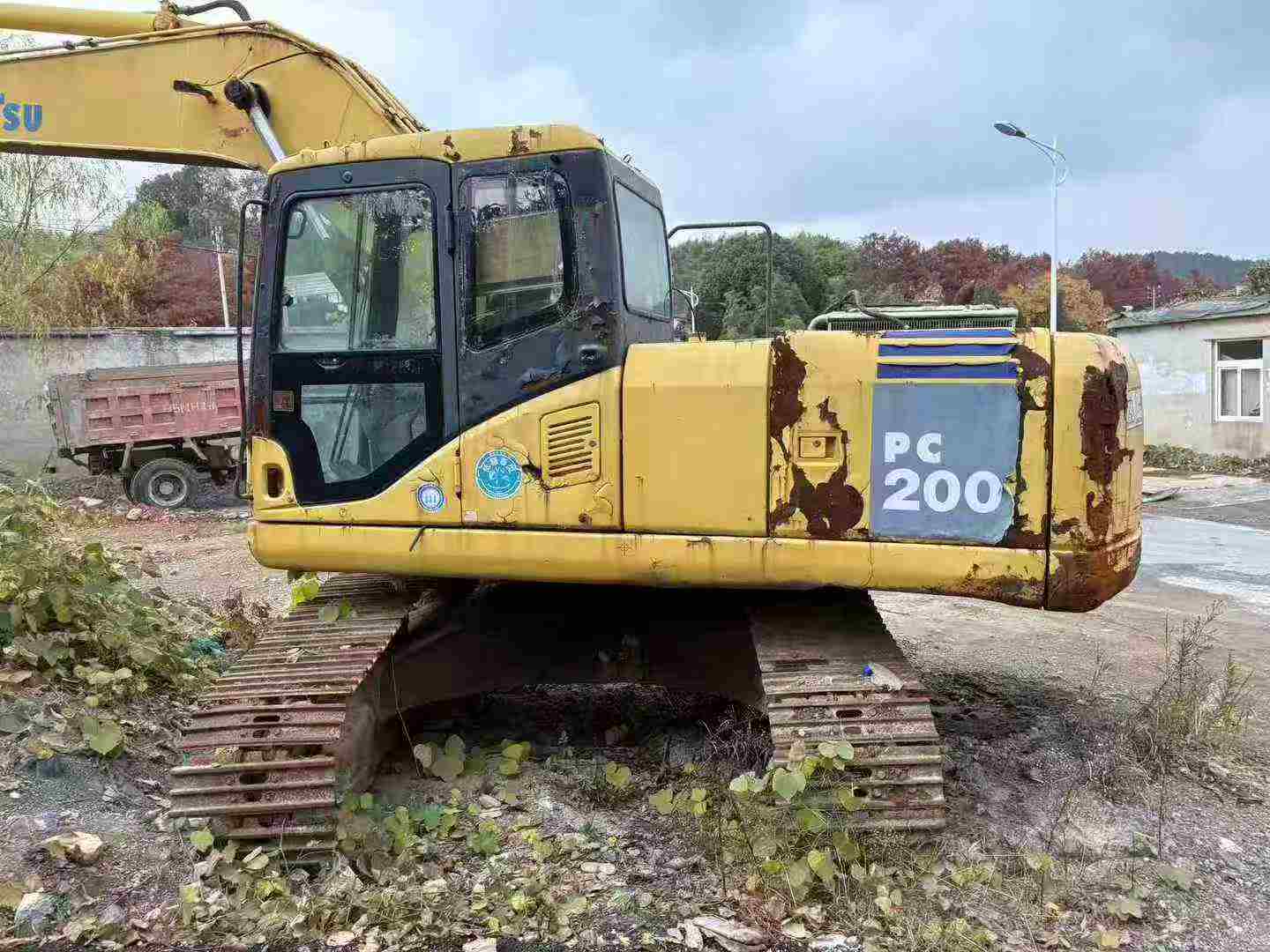 Used Komatsu PW200-7 Excavator 2016 Model