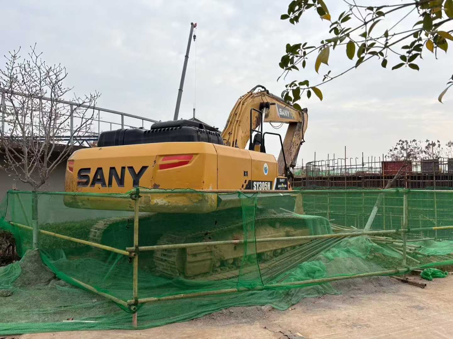 Used Sany SY245H Excavator 2019 Model / 3