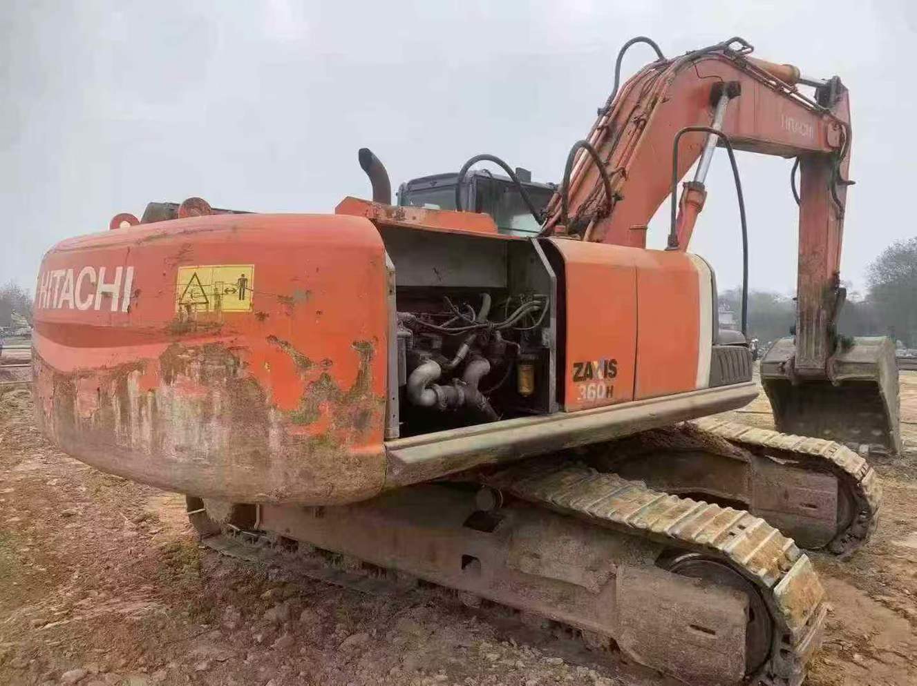 Used Hitachi ZX60 Excavator 2011 Model / 7