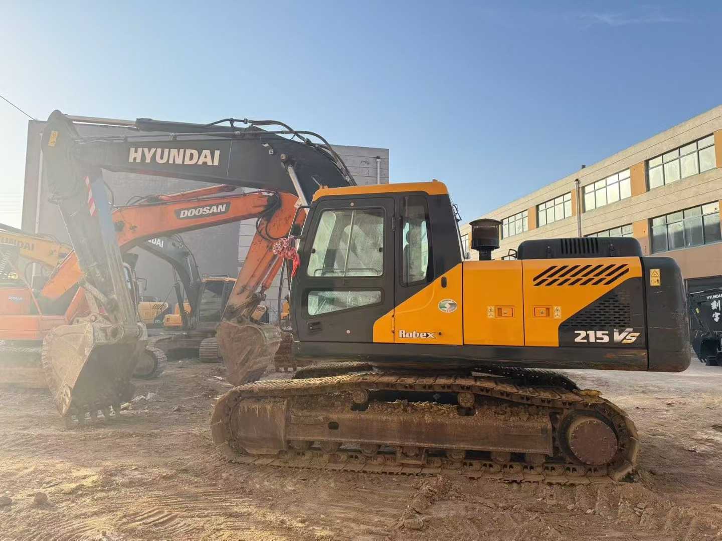 Used Hyundai R215VS Excavator 2016 Model