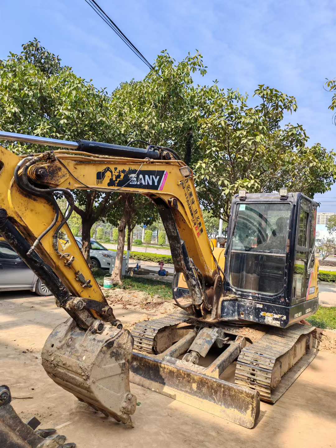 Used Sany SY55 Excavator 2021 Model / 2