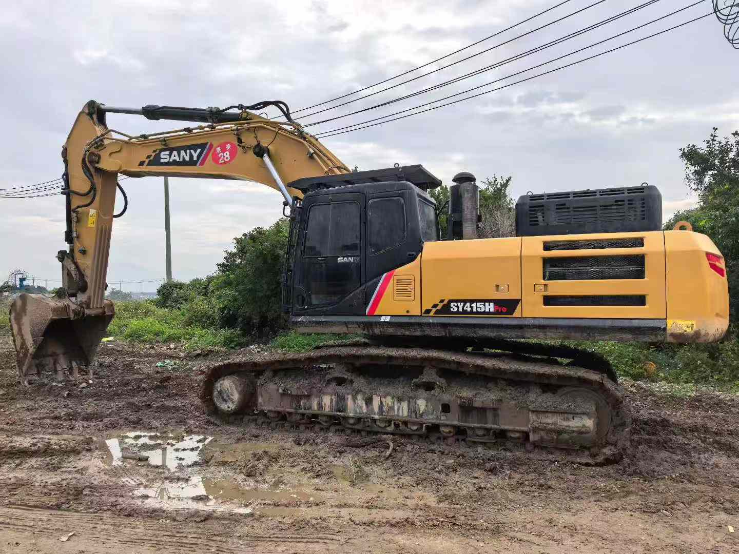 Used Sany SY415H Excavator 2021 Model / 3