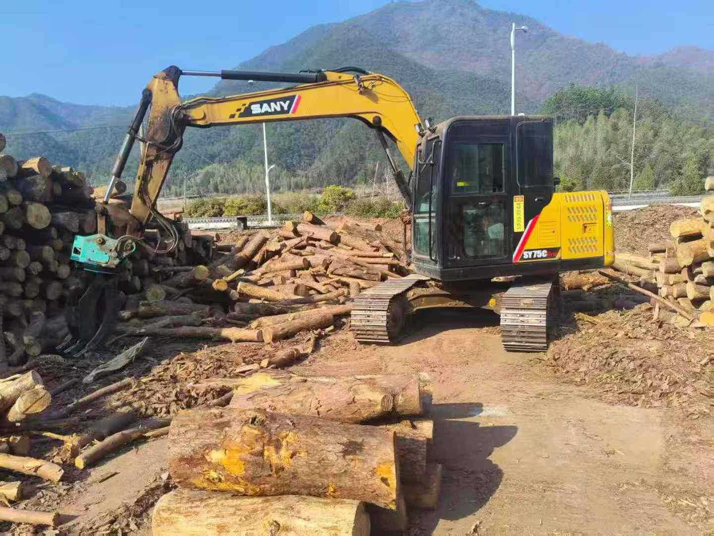 Used Sany SY75 Excavator 2022 Model