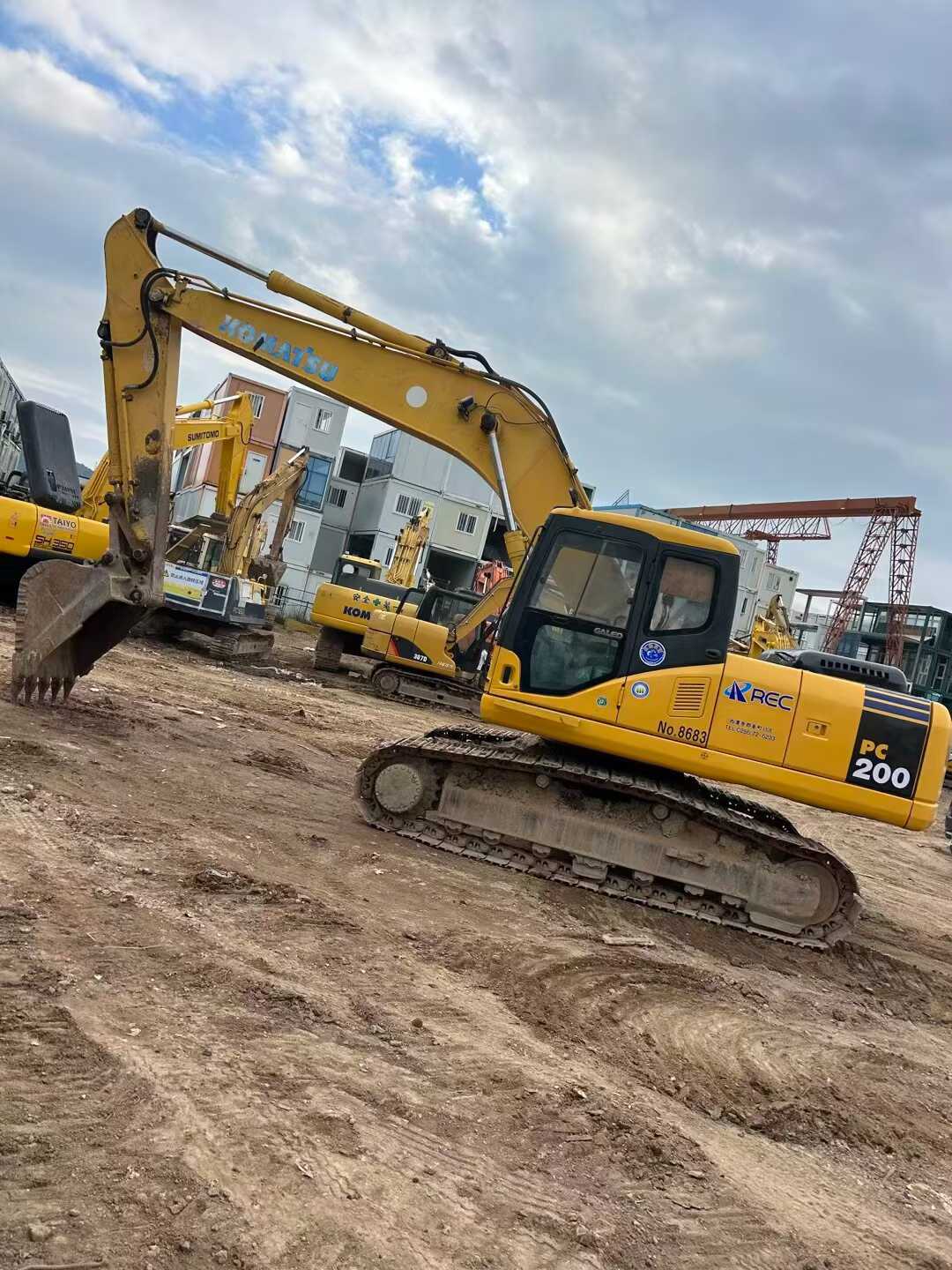 Used Komatsu PW200-7 Excavator 2016 Model
