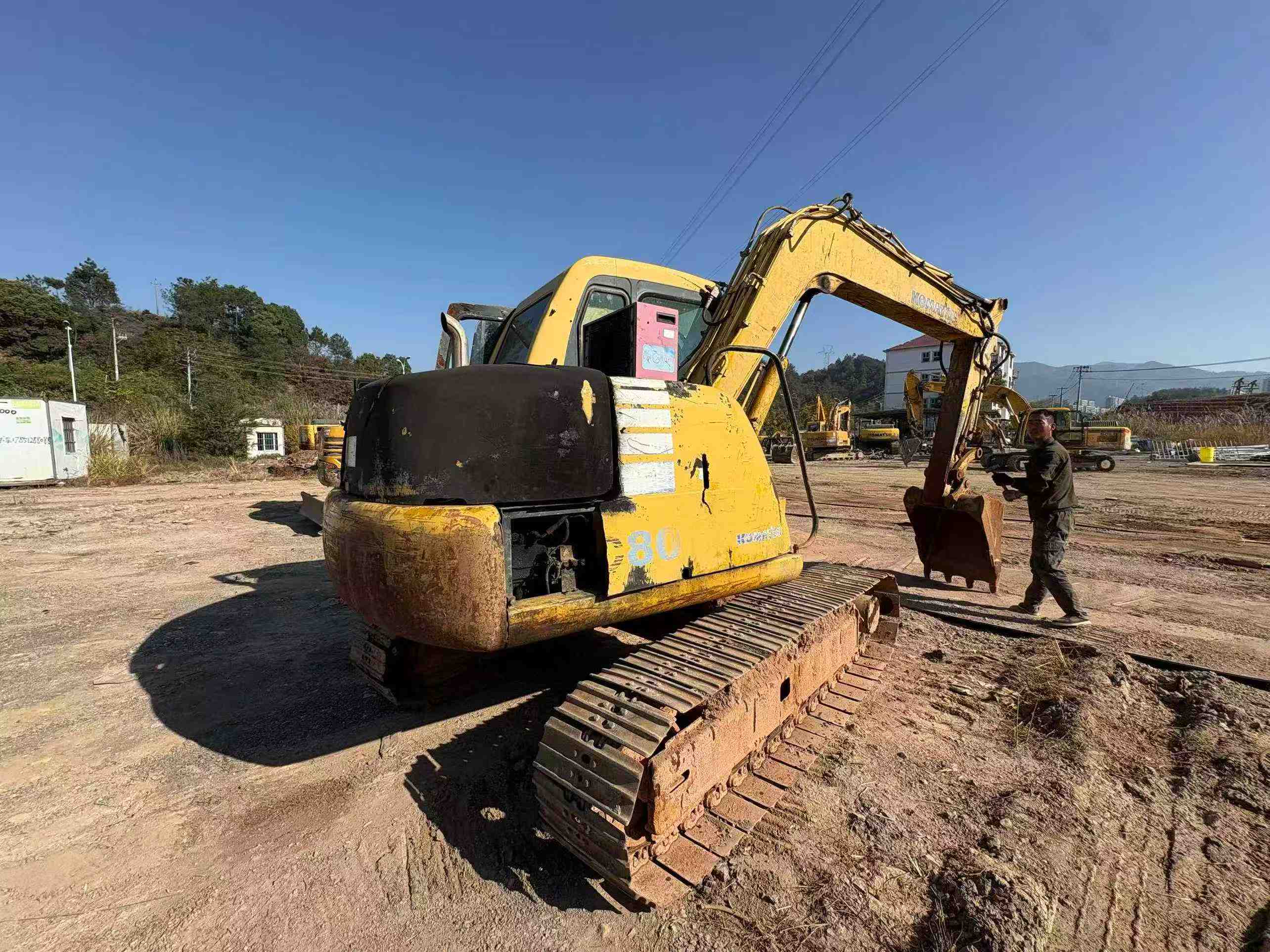 Used Komatsu PC60-7 Excavator 2016 Model / 8