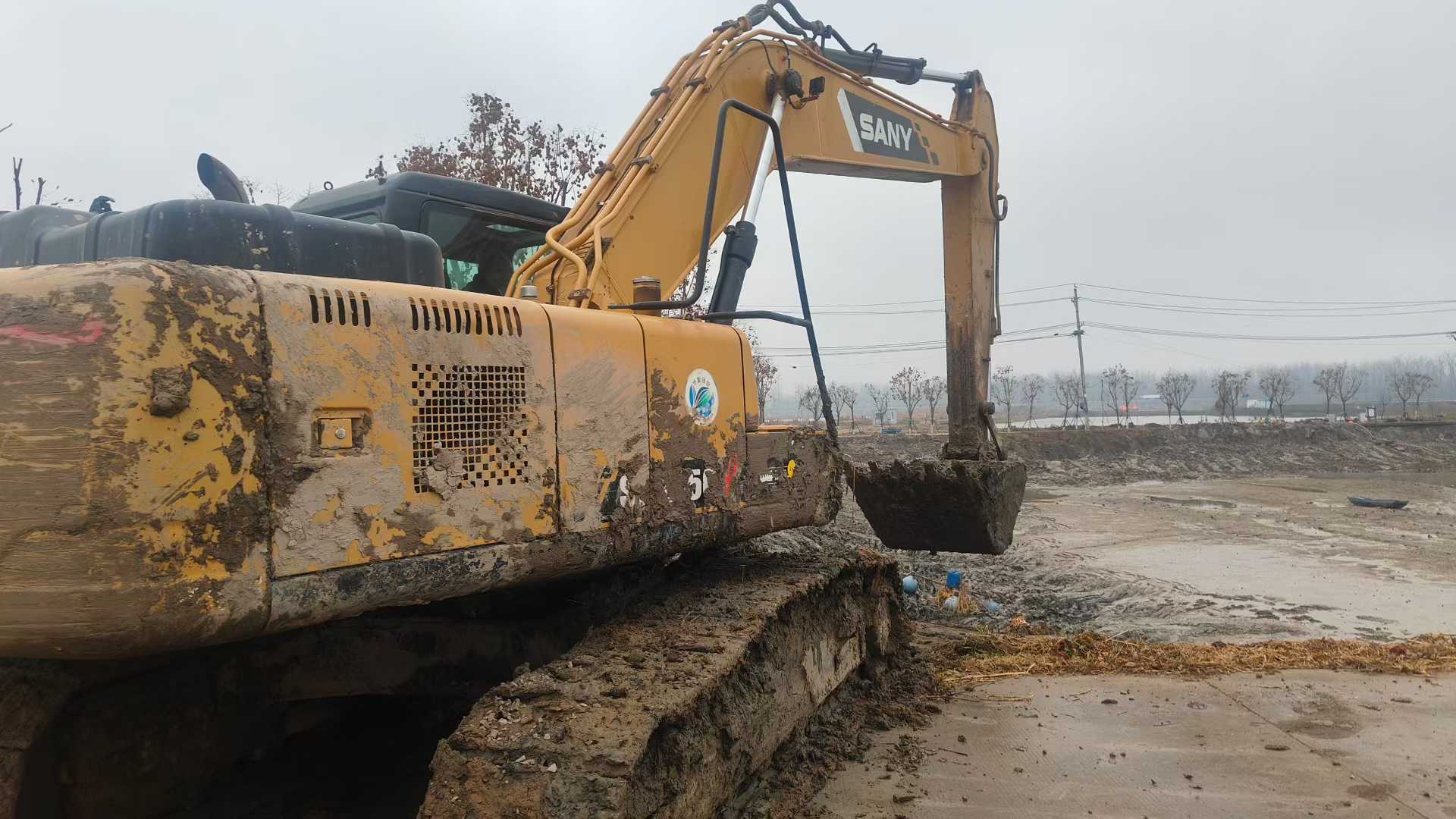 Used Sany SY195C Excavator 2017 Model / 5