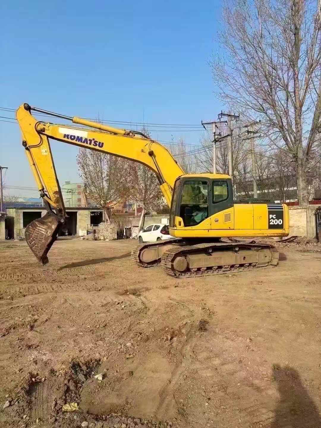 Used Komatsu PW200-7 Excavator 2016 Model
