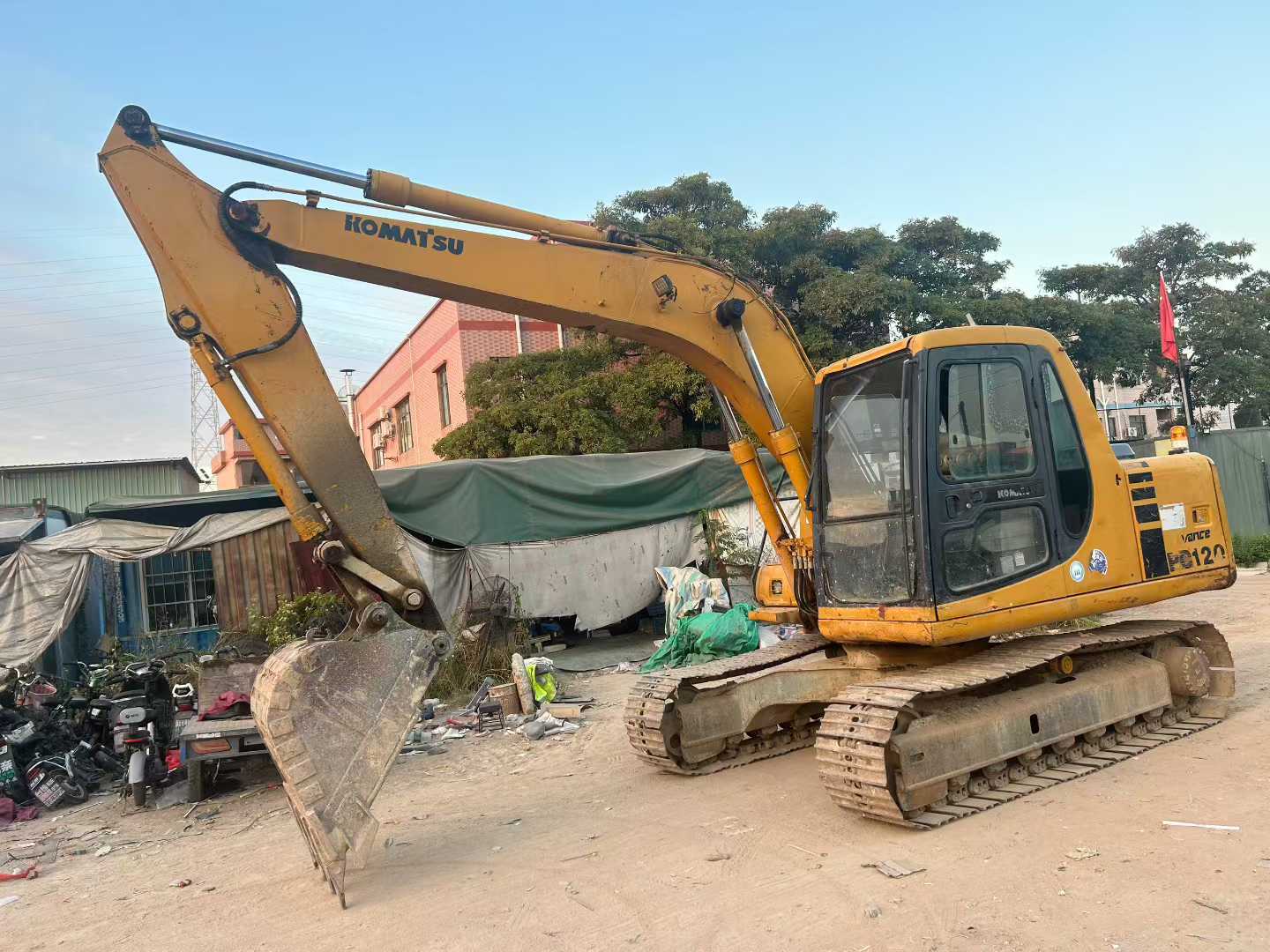 Used Komatsu PC120-6 Excavator 2016 Model / 3