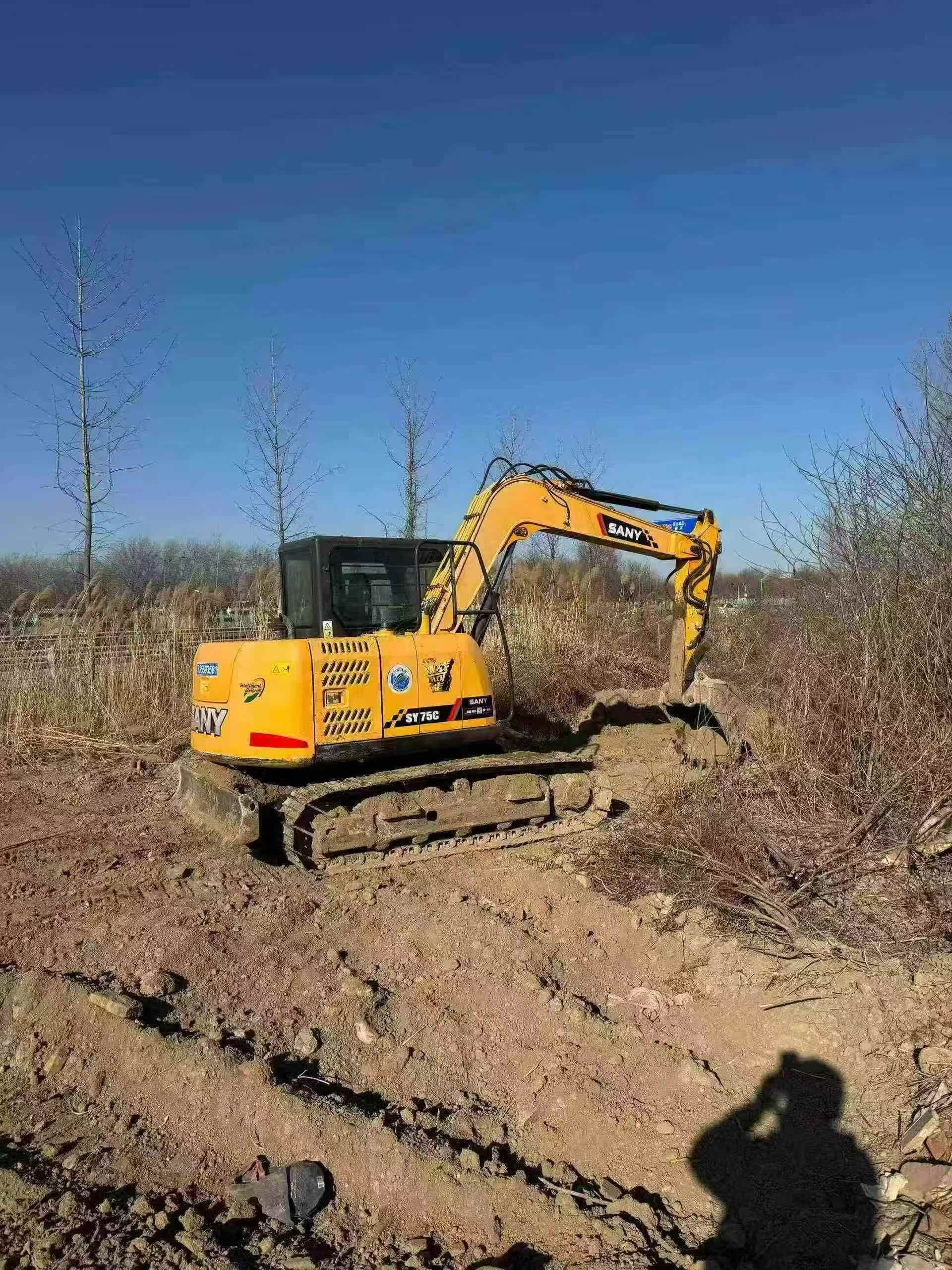 Used Sany SY75 Excavator 2016 Model / 7