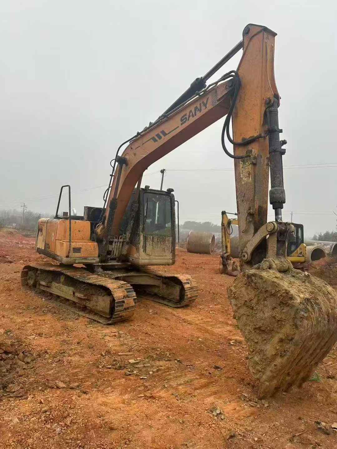 Used Sany SY135 Excavator 2013 Model / 4