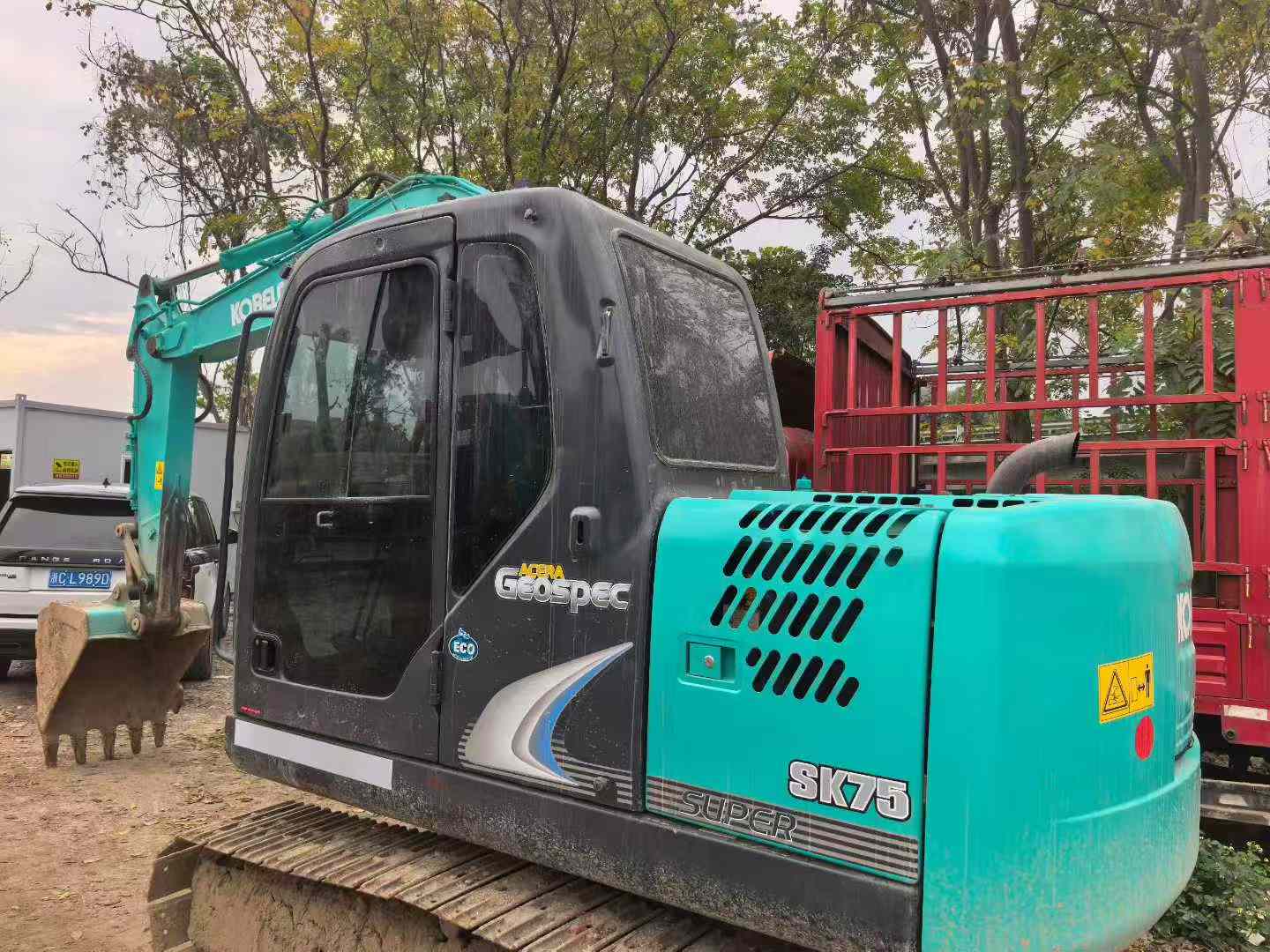 Used Kobelco SK75 Excavator 2021 Model / 6