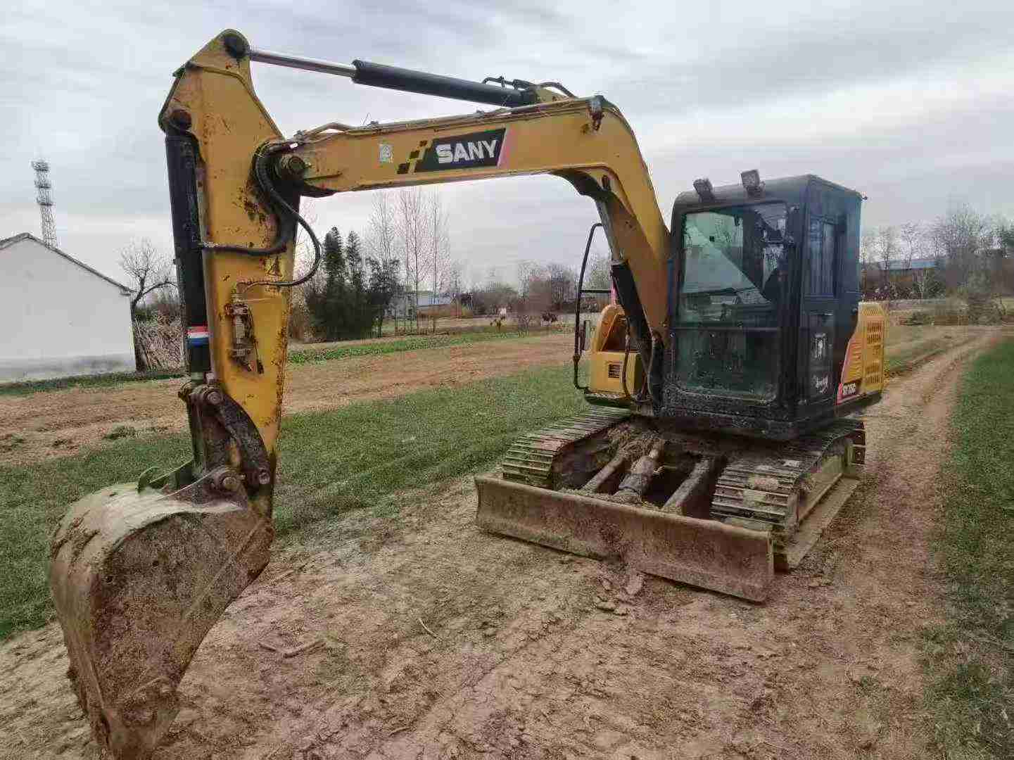 Used Sany SY75 Excavator 2022 Model / 2