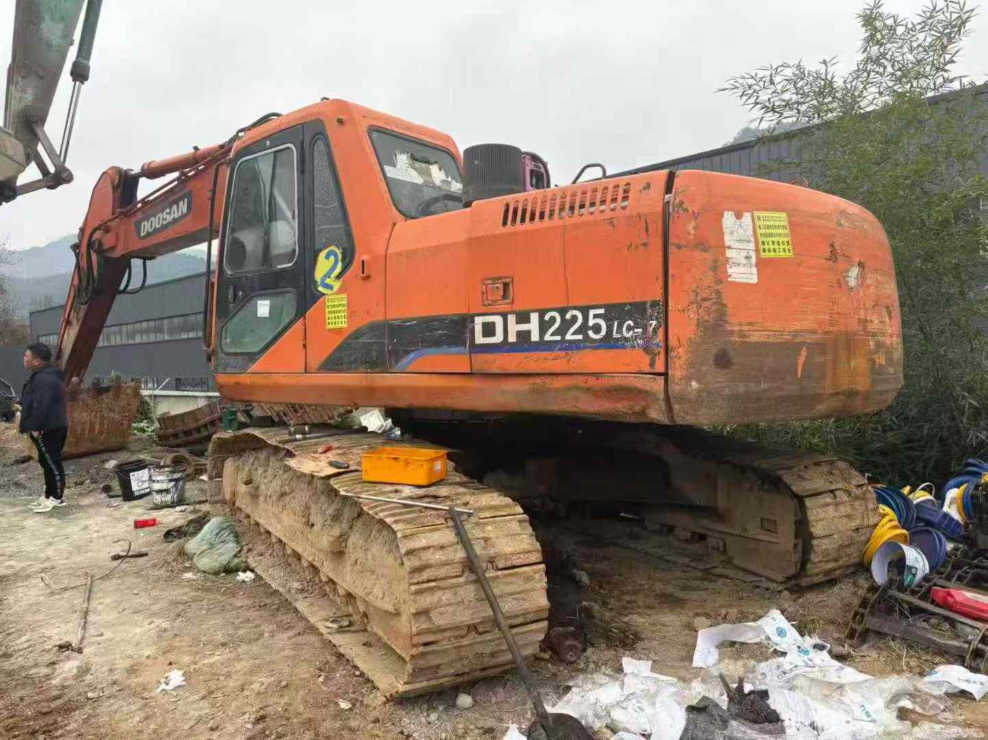 Used Doosan DH220-7 Excavator 2016 Model / 2