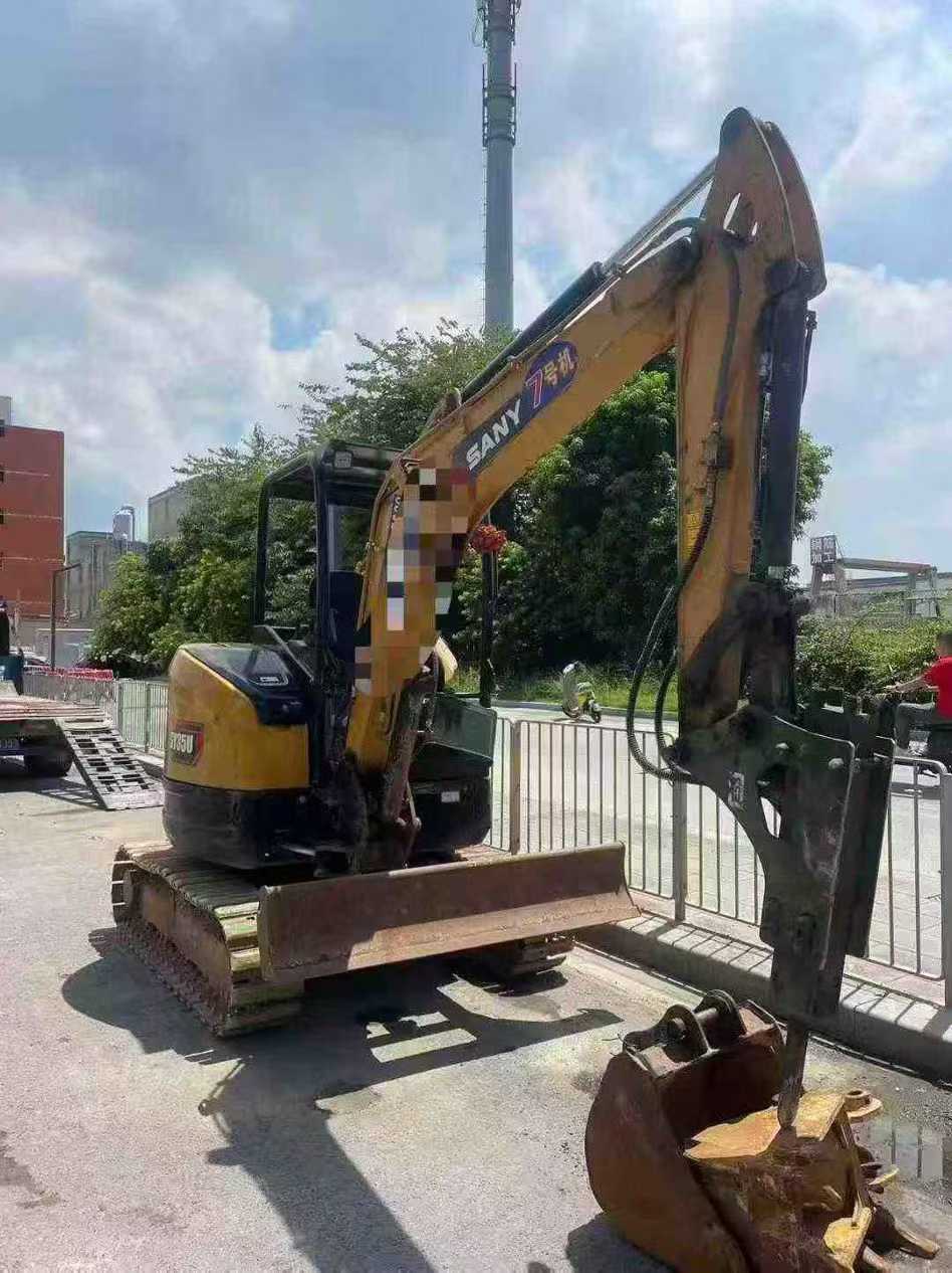 Used Sany SY35U Excavator 2016 Model / 3