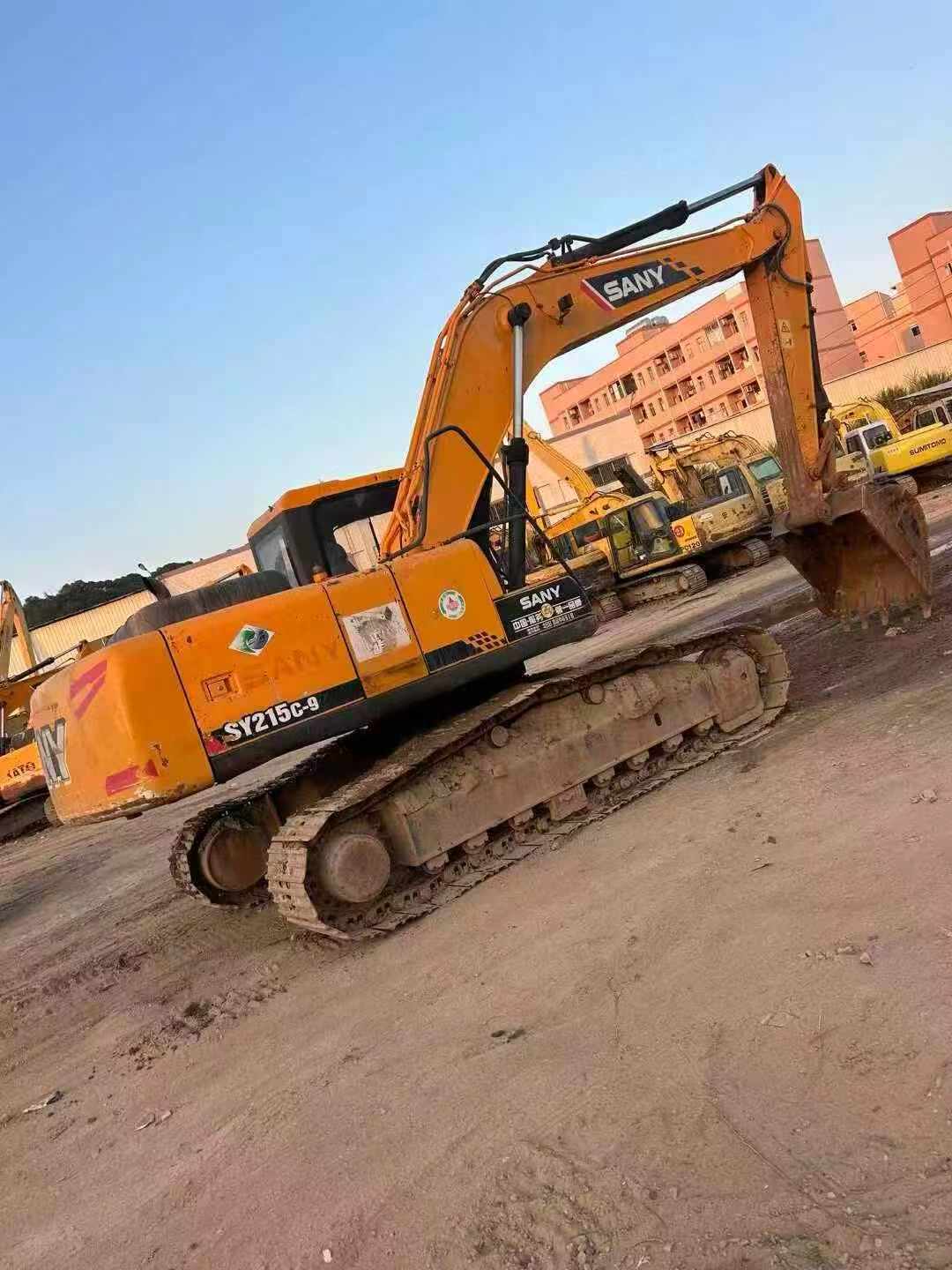 Used Sany SY215C-8S Excavator 2016 Model / 4