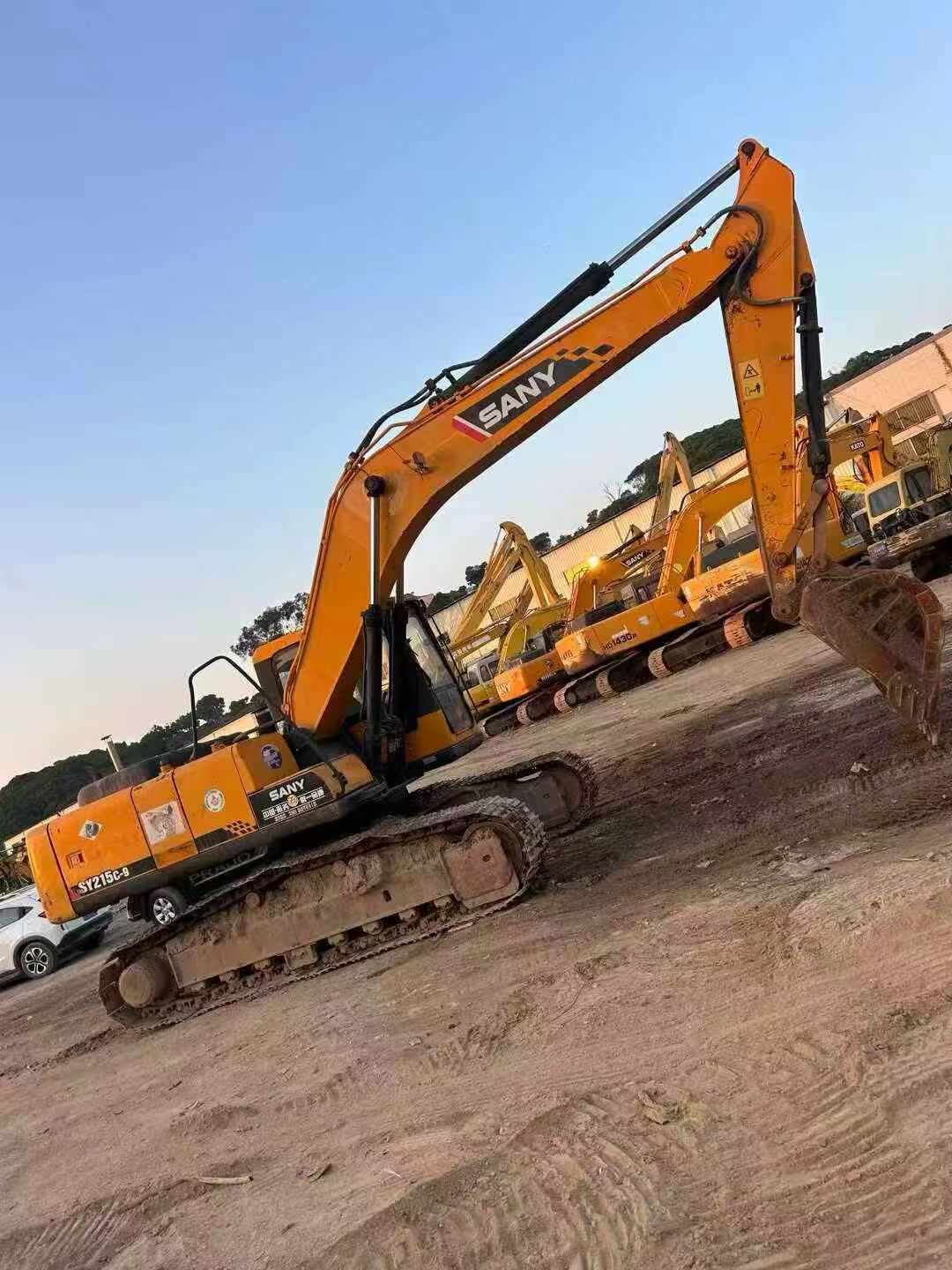 Used Sany SY215C-8S Excavator 2016 Model / 3