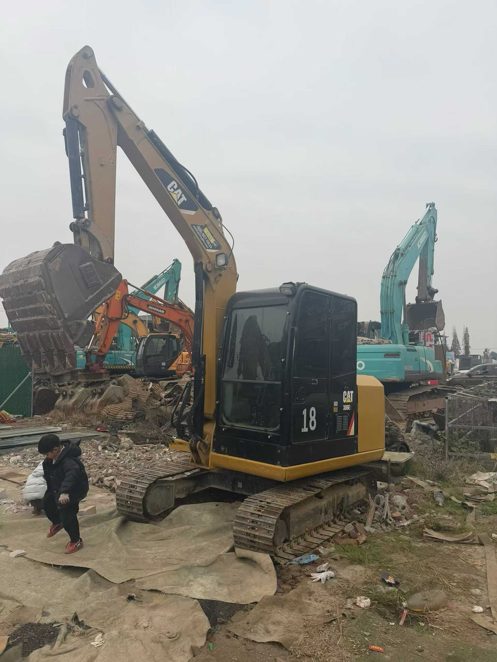 Used Caterpillar 306E Excavator 2018 Model / 2
