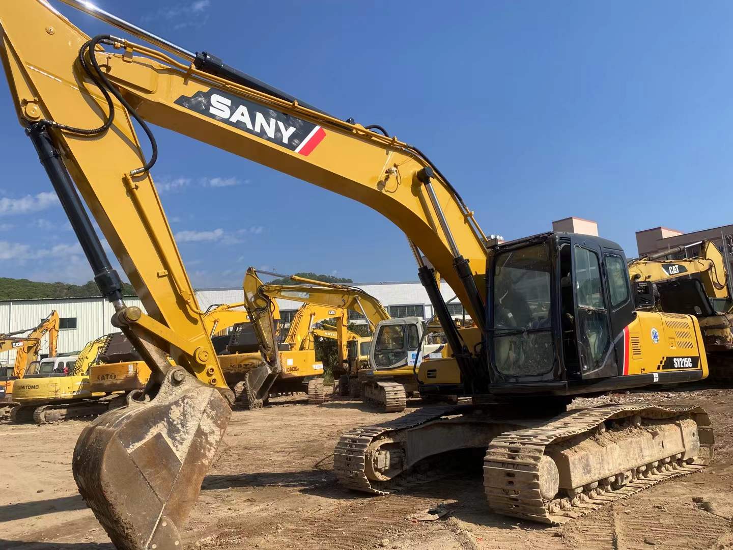 Used Sany SY215C-8S Excavator 2016 Model / 2