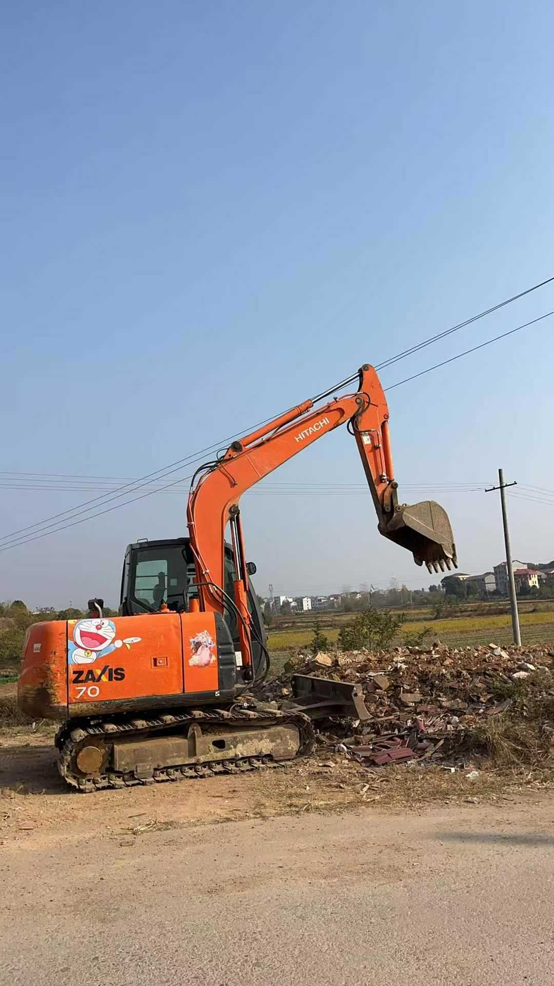 Used Hitachi ZX60 Excavator 2016 Model / 3