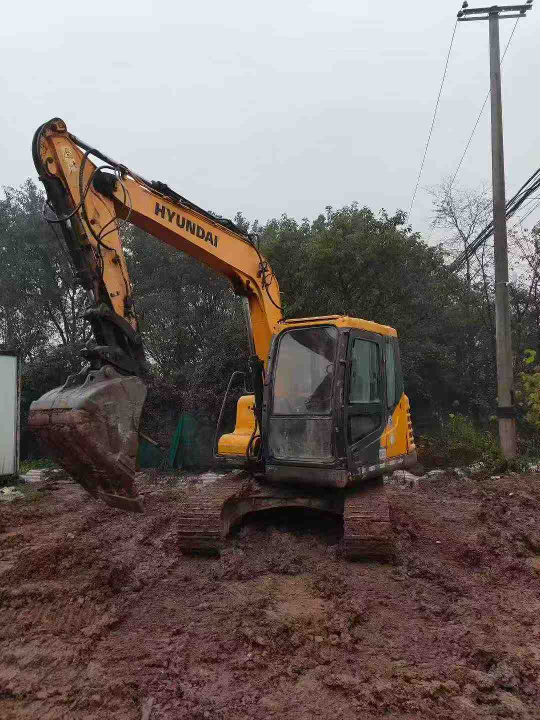 Used Hyundai R75VS Excavator 2021 Model / 2