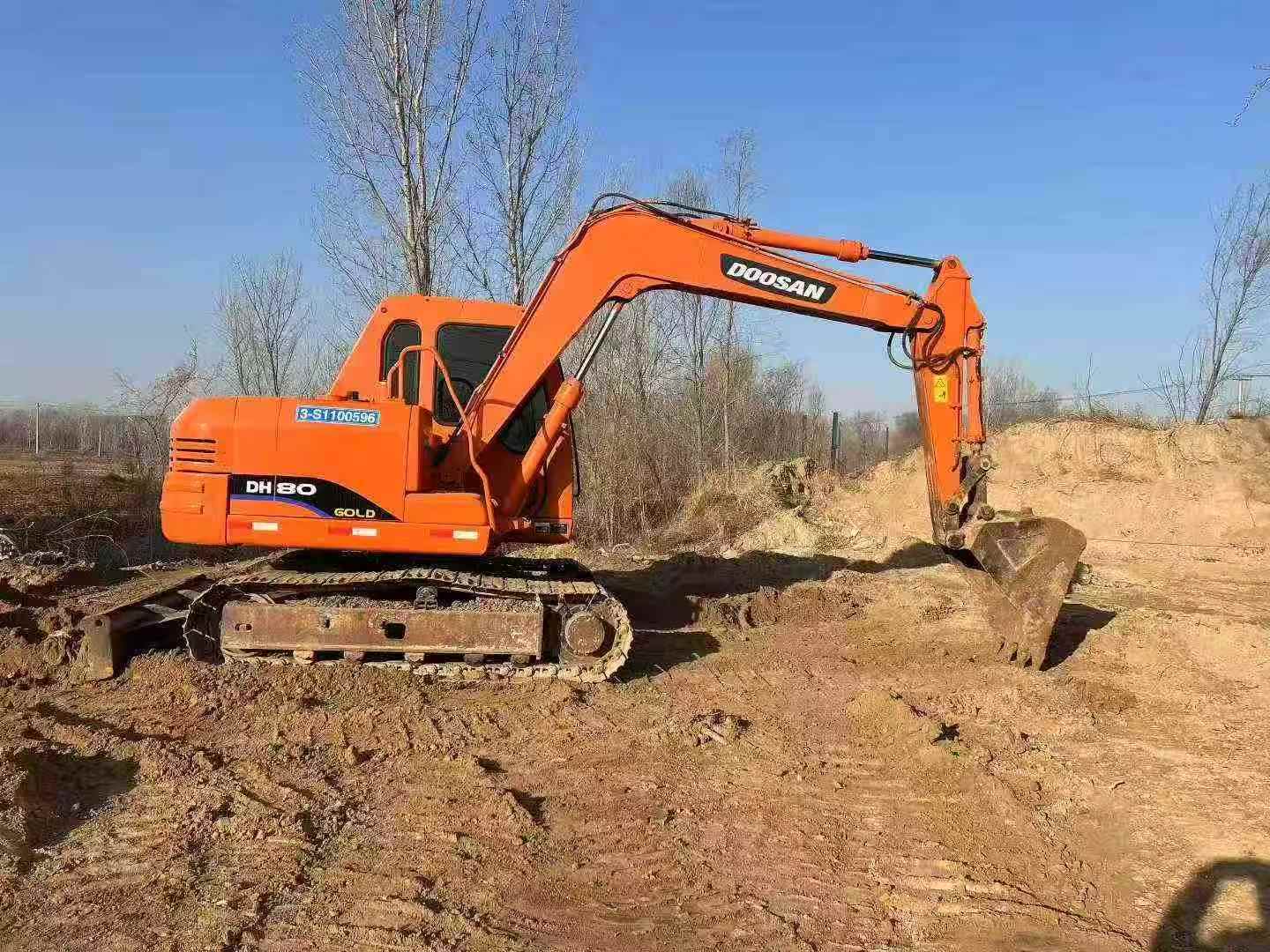 Used Doosan DX80 Excavator 2016 Model / 3