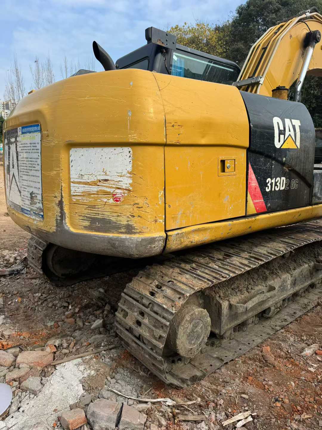 Used Caterpillar 313D2 Excavator 2018 Model / 3