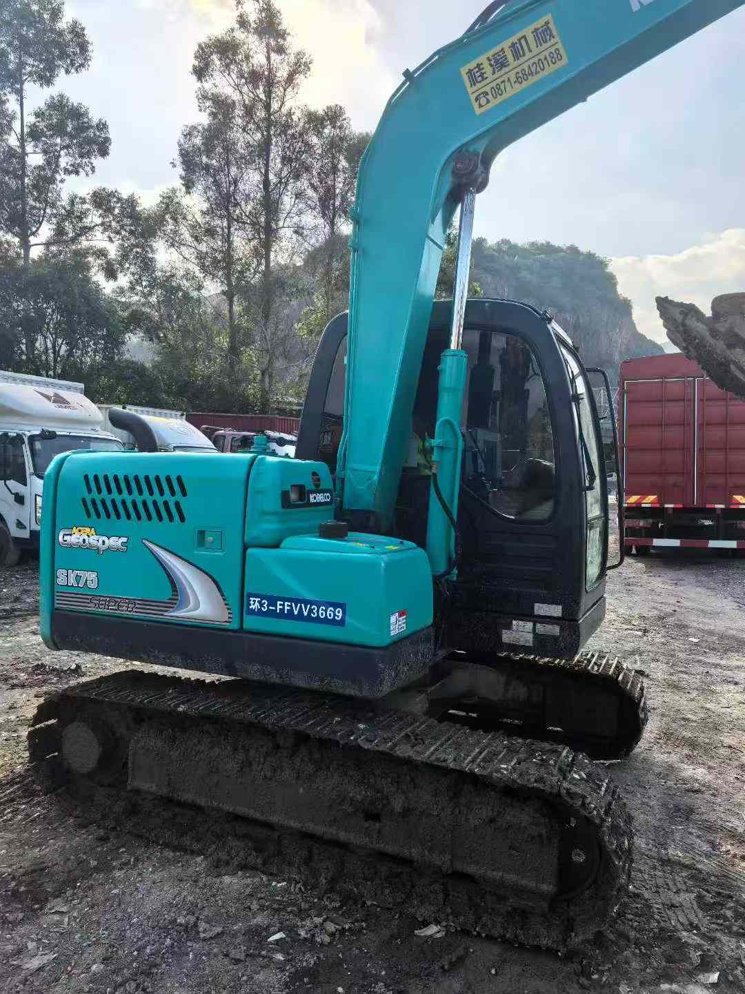 Used Kobelco SK75 Excavator 2021 Model / 5