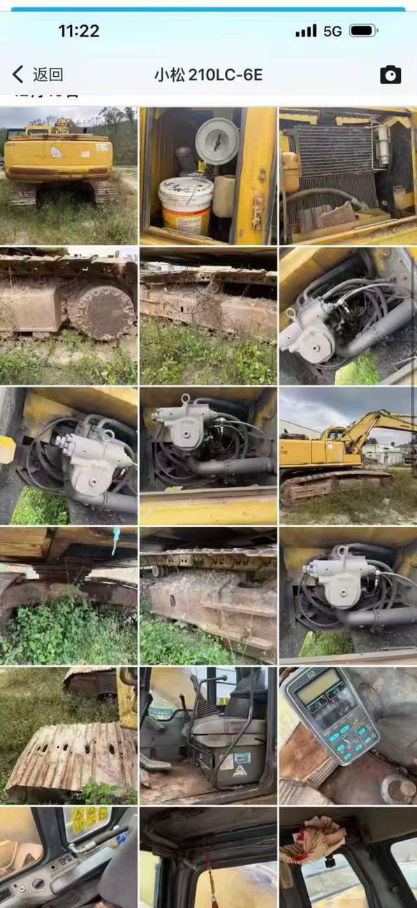 Used Komatsu PC210 Excavator 2016 Model / 3