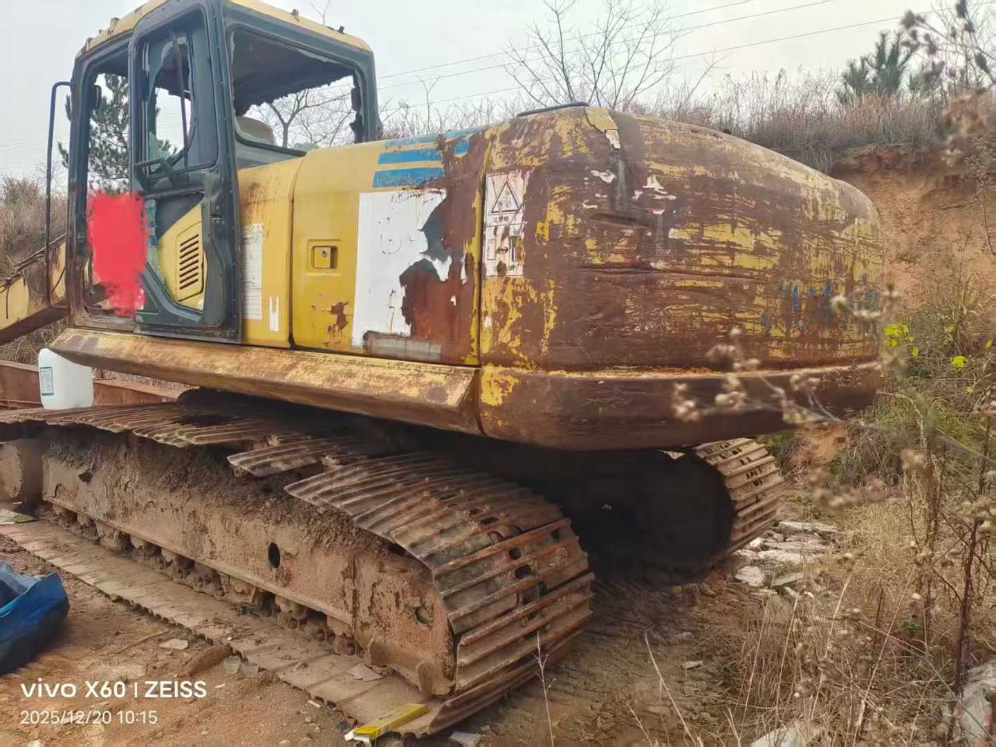 Used Komatsu PW220-7 Excavator 2016 Model / 7