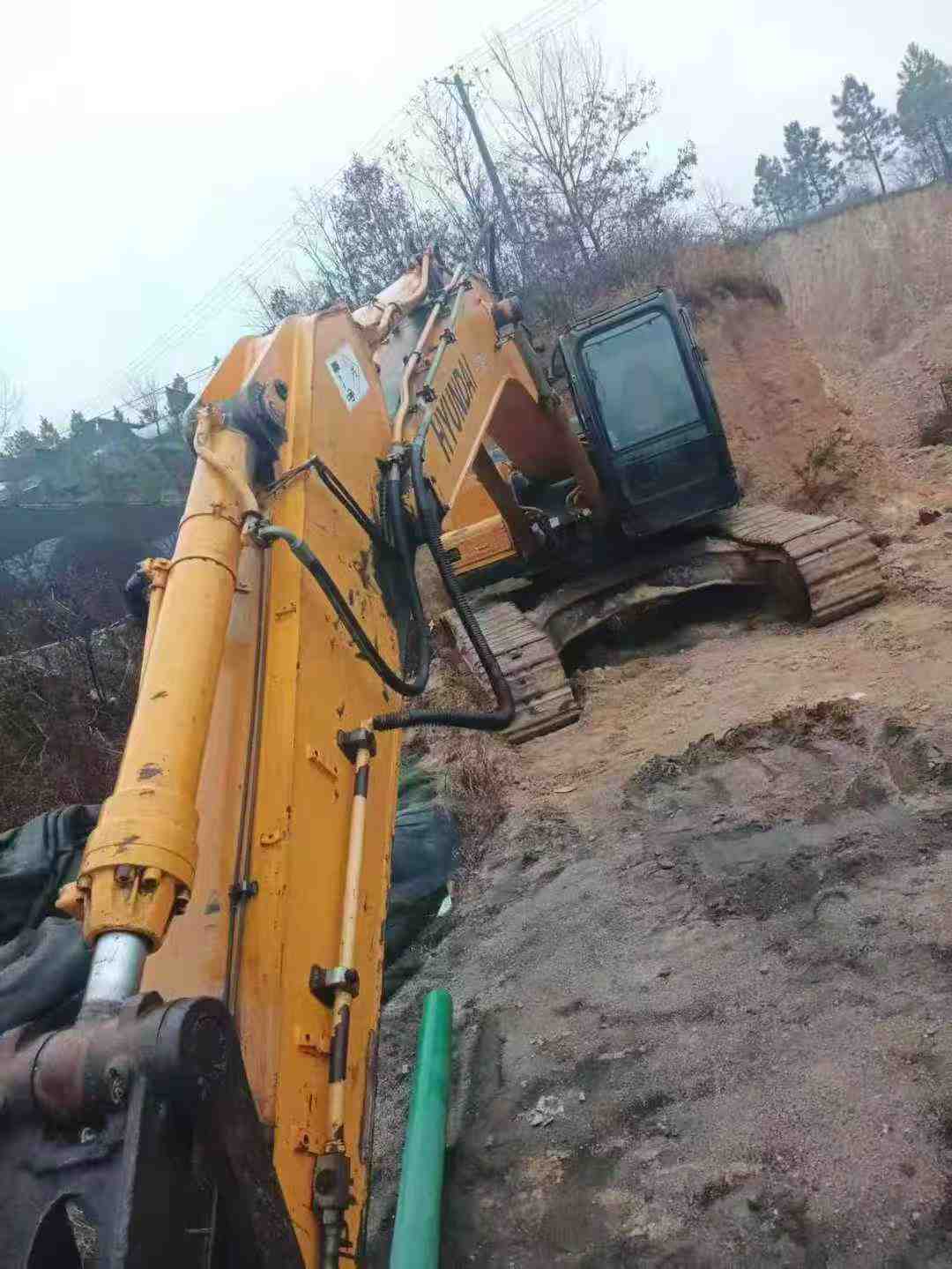 Used Hyundai XDL65 Excavator 2016 Model / 2