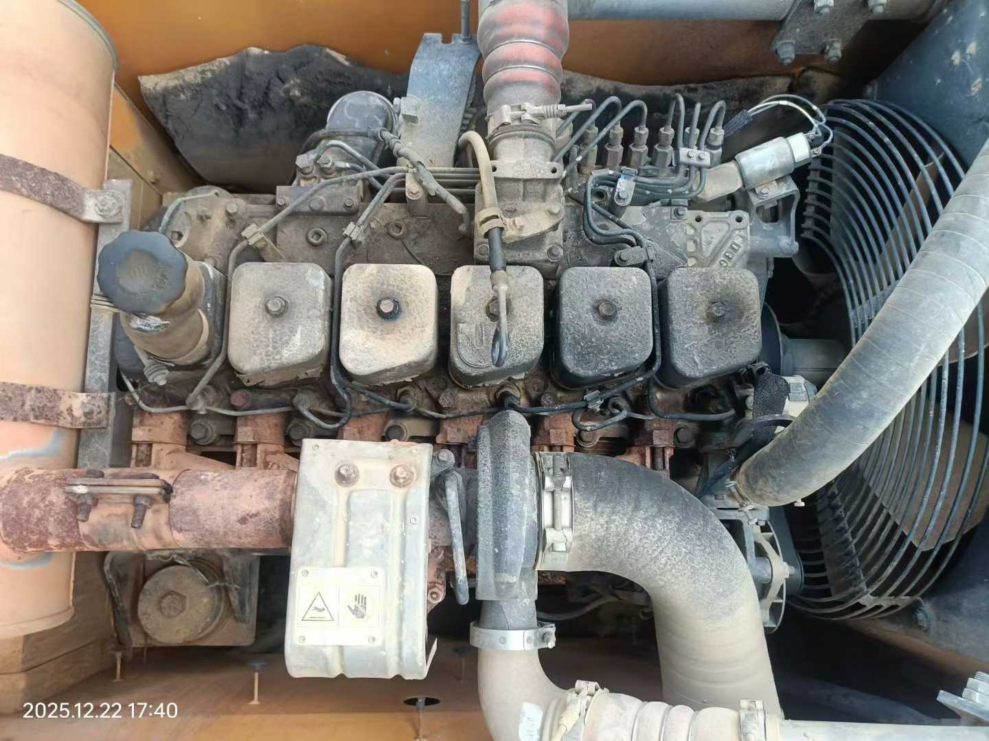 Used Hyundai R215-7 Excavator 2016 Model / 5