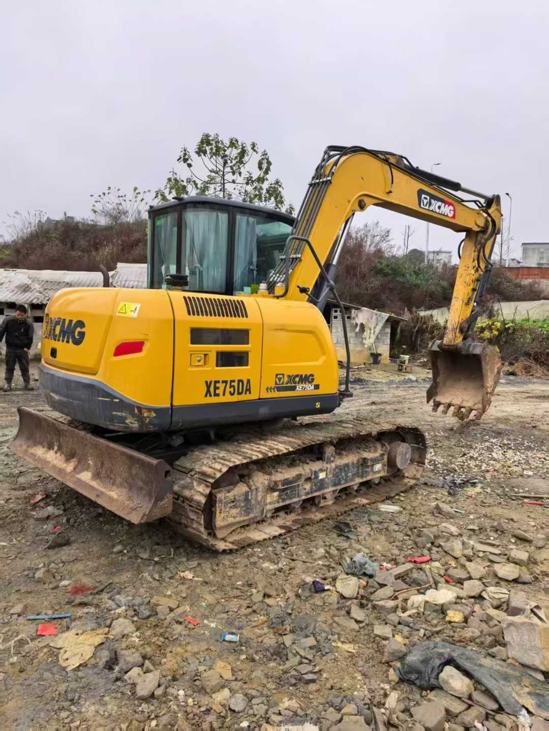Used XCMG XE75WD Excavator 2016 Model / 2