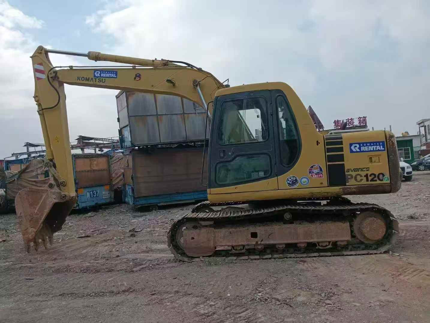 Used Komatsu PC120-6 Excavator 2016 Model / 3