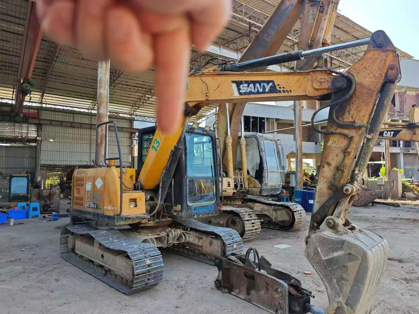 Used Sany SY75 Excavator 2015 Model / 2