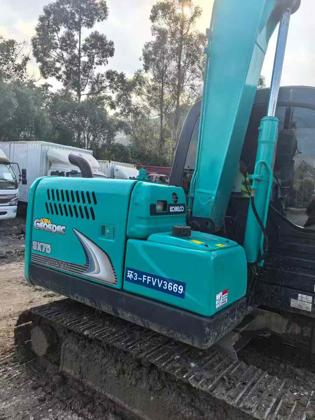 Used Kobelco SK75 Excavator 2021 Model / 3