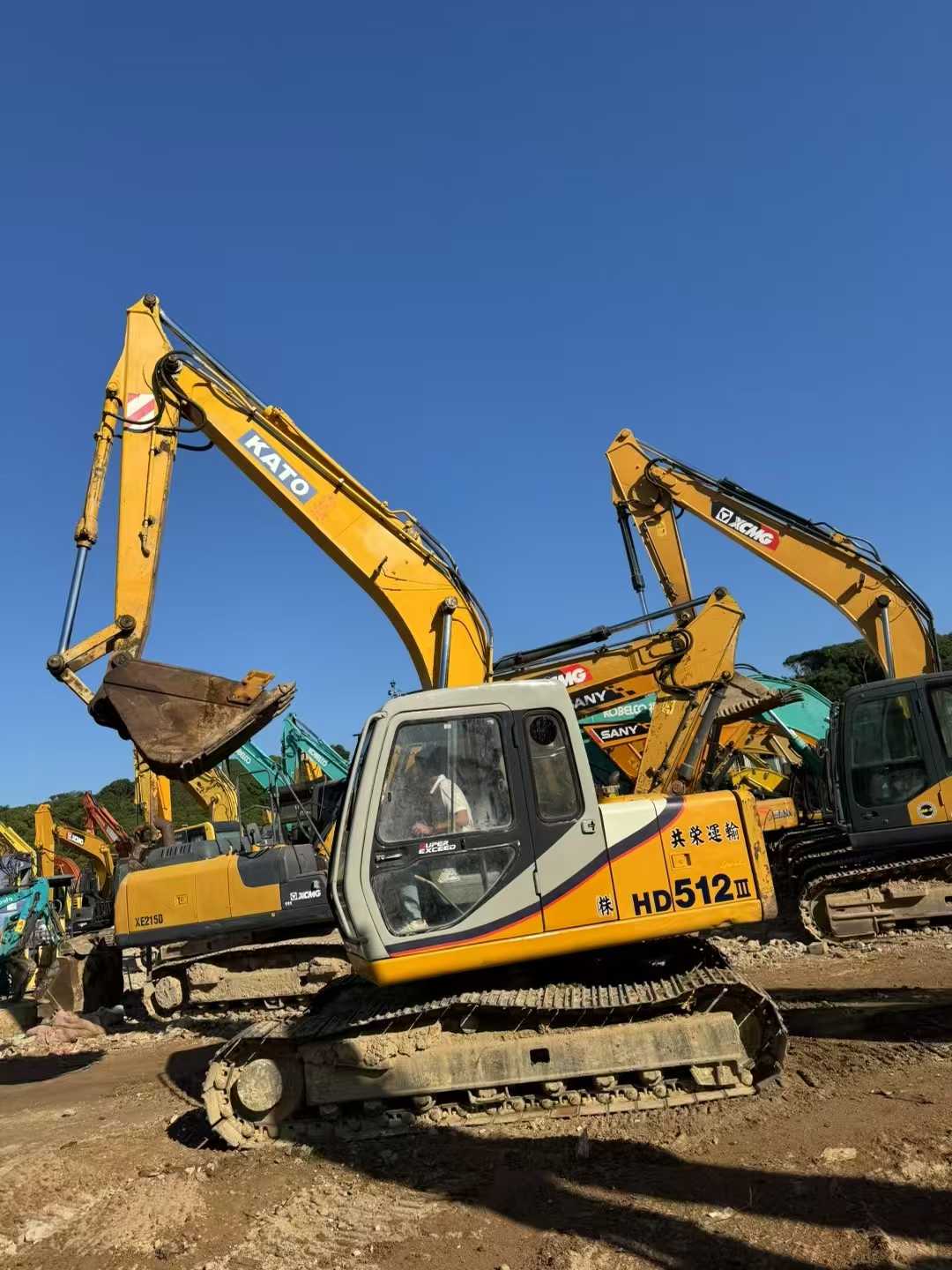 Used Kato HD512 Excavator 2016 Model / 2