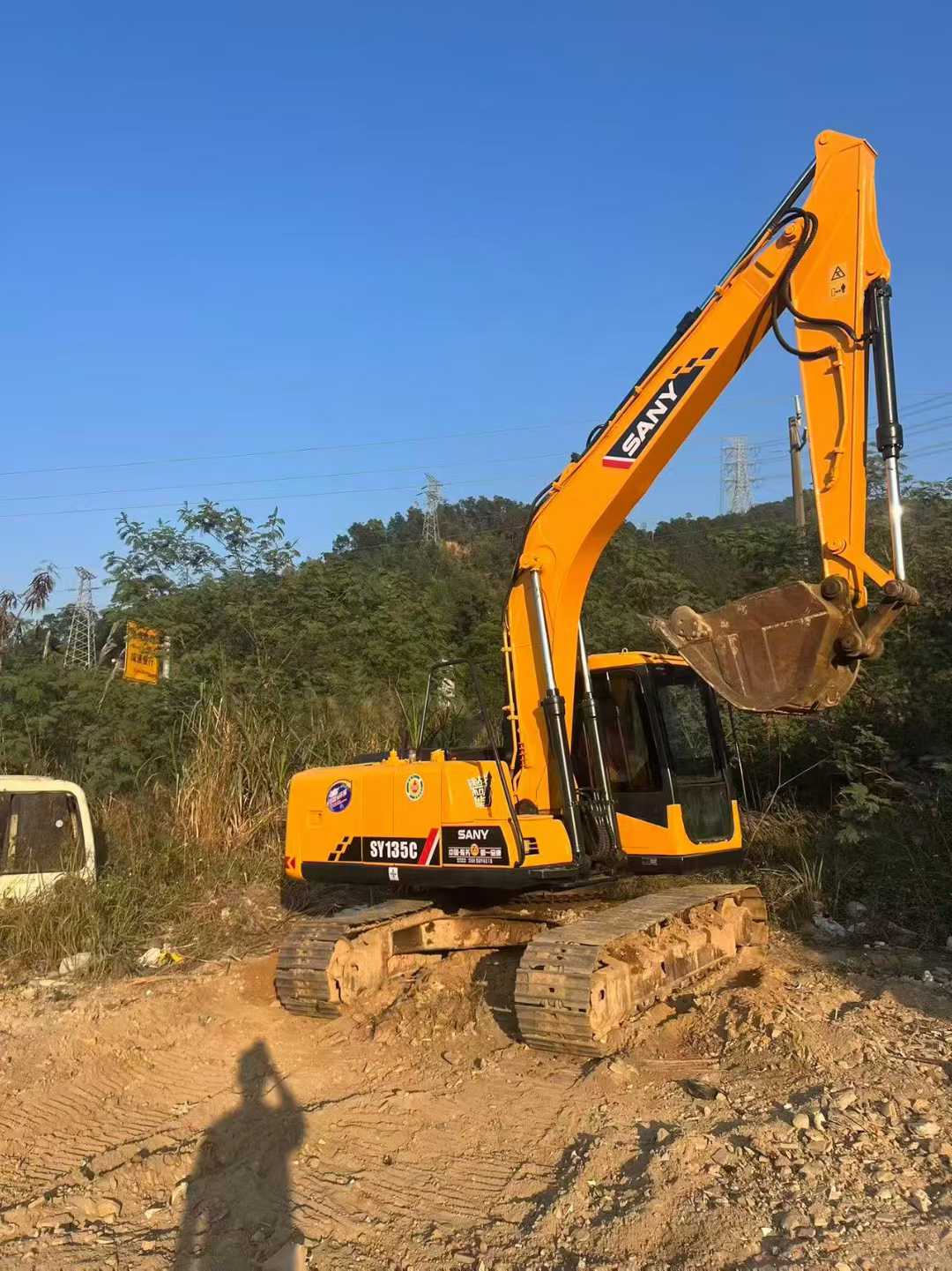 Used Sany SY135 Excavator 2016 Model / 2