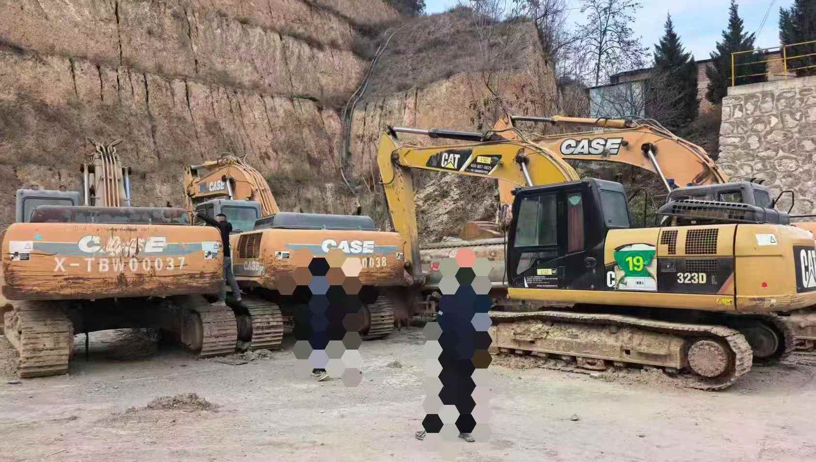 Used Case CX360 Excavator 2016 Model / 2