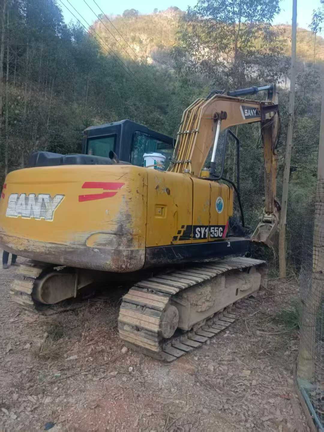 Used Sany SY135 Excavator 2017 Model / 2