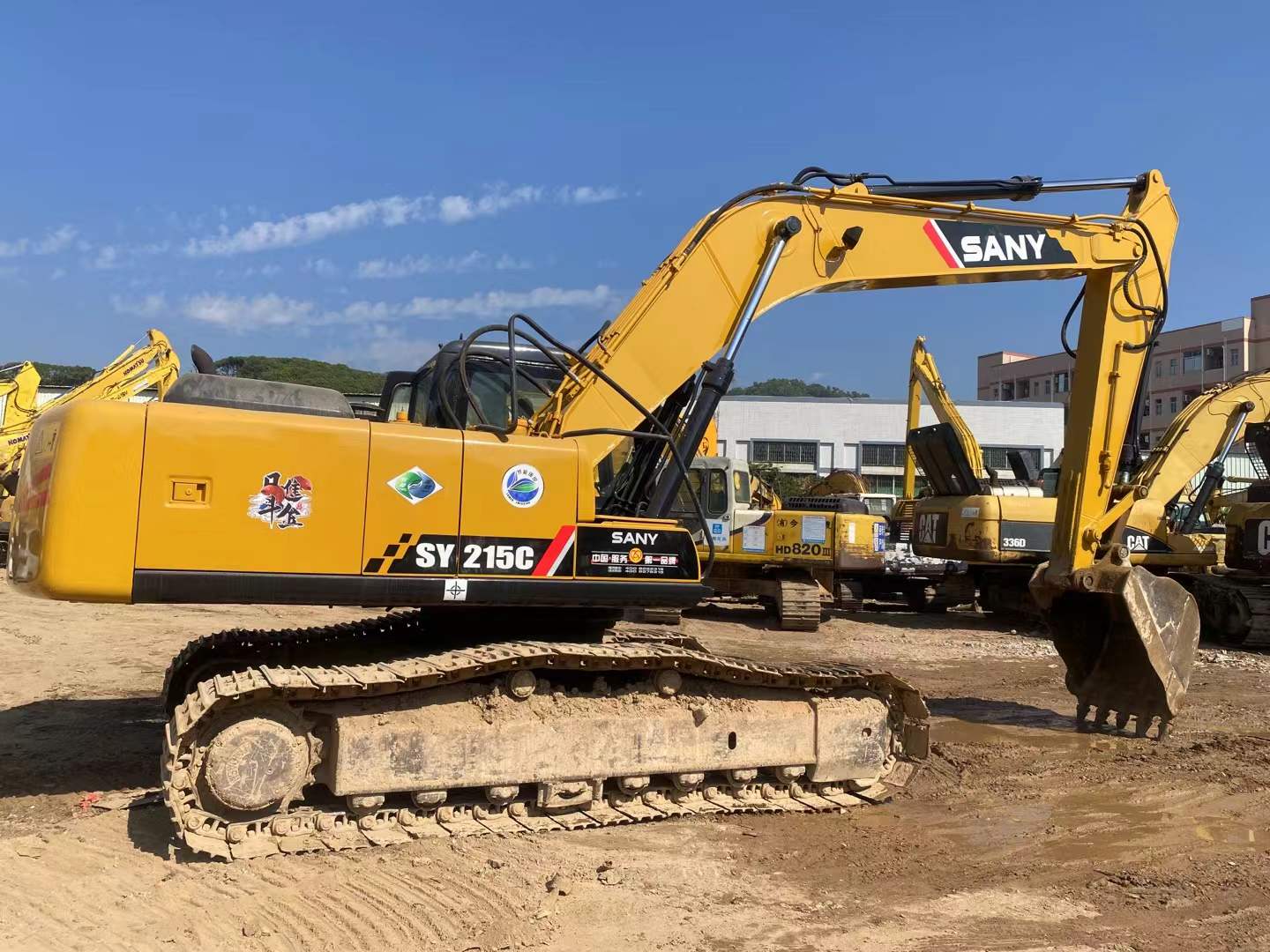 Used Sany SY215C-8S Excavator 2016 Model / 3